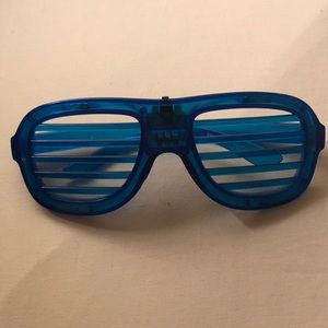 Blue Shutter Shades
